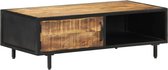 Salontafel 105x50x35 cm ruw mangohout