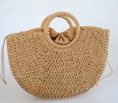 N3 Collecties Mode stro handtassen zomer strand rotan handgemaakte geweven handtas voor dames