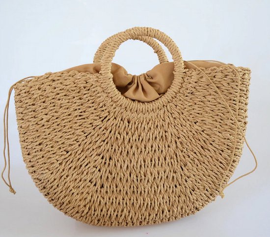 Victor mesh klink N3 Collecties Mode stro handtassen zomer strand rotan handgemaakte geweven  handtas... | bol.com