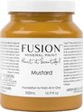 Acrylverf - Fusion Paint - acryl - gele verf - Mustard - 500 ml