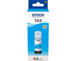 Epson 104 EcoTank - Inktfles / Cyaan