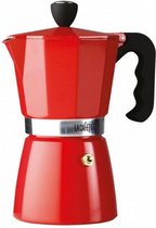 cafetiÃ¨re Classic Espresso 300 ml staal rood