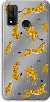 Case Company® - Huawei P Smart (2020) hoesje - Luipaard - Soft Cover Telefoonhoesje - Bescherming aan alle Kanten en Schermrand