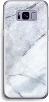 Case Company® - Samsung Galaxy S8 Plus hoesje - Witte marmer - Soft Cover Telefoonhoesje - Bescherming aan alle Kanten en Schermrand