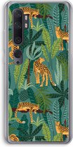 Case Company® - Xiaomi Mi Note 10 hoesje - Luipaard 2 - Soft Cover Telefoonhoesje - Bescherming aan alle Kanten en Schermrand