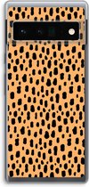 Case Company® - Google Pixel 6 Pro hoesje - Panter - Soft Cover Telefoonhoesje - Bescherming aan alle Kanten en Schermrand