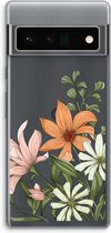 Case Company® - Google Pixel 6 Pro hoesje - Floral bouquet - Soft Cover Telefoonhoesje - Bescherming aan alle Kanten en Schermrand