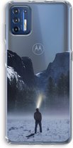Case Company® - Motorola Moto G9 Plus hoesje - Wanderlust - Soft Cover Telefoonhoesje - Bescherming aan alle Kanten en Schermrand