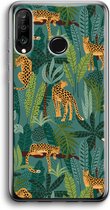 Case Company® - Huawei P30 Lite hoesje - Luipaard 2 - Soft Cover Telefoonhoesje - Bescherming aan alle Kanten en Schermrand