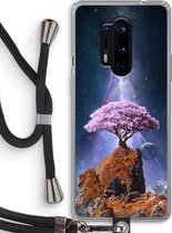 Case Company® - OnePlus 8 Pro hoesje met Koord - Ambition - Telefoonhoesje met Zwart Koord - Bescherming aan alle Kanten en Over de Schermrand