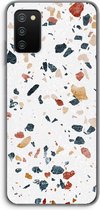 Case Company® - Samsung Galaxy A03S hoesje - Terrazzo N°4 - Soft Cover Telefoonhoesje - Bescherming aan alle Kanten en Schermrand