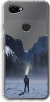 Case Company® - Google Pixel 3a hoesje - Wanderlust - Soft Cover Telefoonhoesje - Bescherming aan alle Kanten en Schermrand