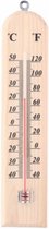 thermometer binnen/buiten 36x1x11 cm rond