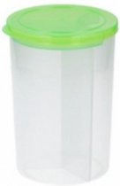 vershoudbus 0,75 liter kunststof transparant/groen