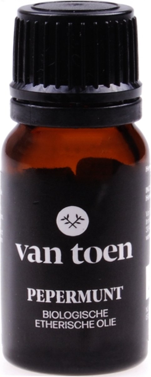 Goedkoopste Biologische etherische olie Pepermunt - 10ml - Van Toen