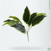 .art Emerald - kunstplantje hosta hartlelie geel/groen