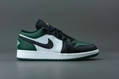 AIR JORDAN 1 LOW GREEN TOE (GS) 553560-371 Maat 36 Groen