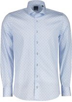 Nils Overhemd - Slim Fit - Blauw - M