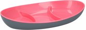 snackschaal 27,1 cm polypropyleen roze/grijs