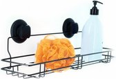 douche- en badrekje Bestlock 45,5 cm RVS zwart