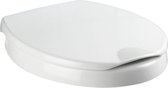 WC-bril Secura Comfort 43,5 x 37,5 cm duroplast wit