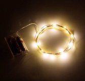 2m string 20 LED lampjes Met Timer (Warm Wit) - decoratie licht - Sfeer - Pasen, Kerstmis etc. - inc. Duracell Batterijen