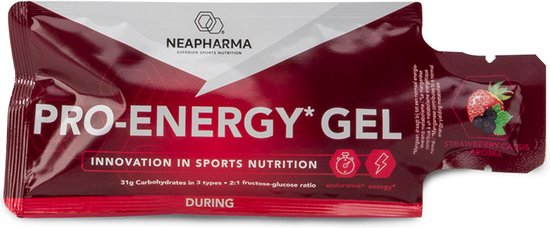 Neapharma Pro Energy Gel - Energie gel met extra vocht - licht verteerbaar - per 10 energy gels