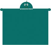 deken Monster 100 x 140 cm fleece groen