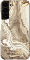 iDeal of Sweden Samsung Galaxy S22 Plus Fashion case Golden Sand Marble