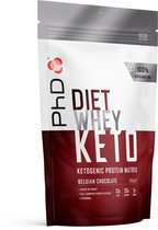 PhD Nutrition | Diet Whey Keto | Belgian Chocolate | 1 x 600 gram | Snel afvallen zonder poespas!