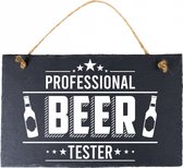 Wandbord Leisteen - Professional Beer Tester