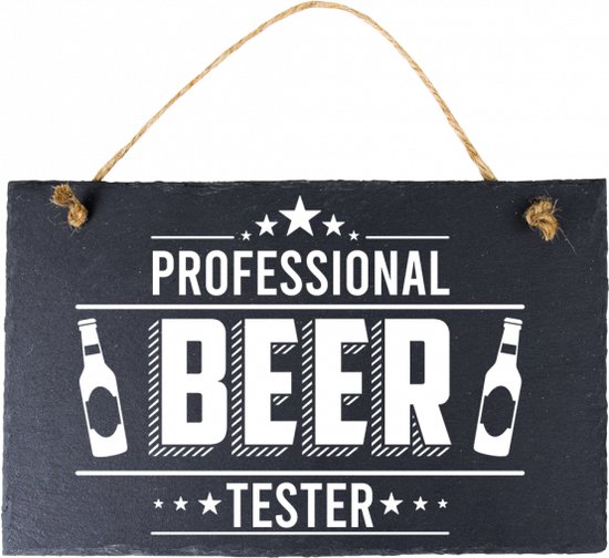 Wallboard Slate - Testeur de bière professionnel