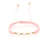 Armband Pearls - Michelle Bijoux - Armband - One size - Goud/Roze