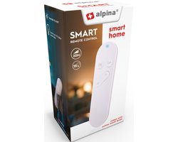 alpina Smart Home - Slimme Afstandsbediening - voor alpina Smart Lampen - Dimmen - Aan/Uit Zetten - tot 15 Lampen