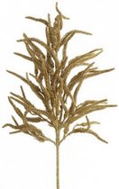 kunstplant Sequoia 23 x 70 cm zijde goud