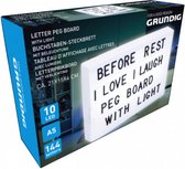 lichtbox led A5 144 letters/symbolen 21 x 15 cm