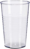 drinkbeker hard 8 x 15 cm transparant 3 stuks