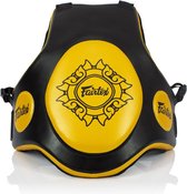 Fairtex Trainer Vest - Zwart / Goud - standaard maat