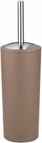 toiletborstel- en houder Marta 36,5 cm taupe 2-delig