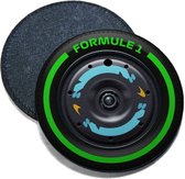 ILOJ onderzetter - Formule 1 - McLaren - intermediate band groen - 2022 - rond