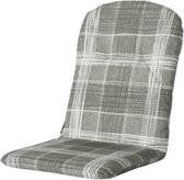 tuinkussen Simon 96 x 45 cm katoen groen/grijs