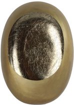 waxinelichthouder Eggy 21 x 29 cm staal antiek/goud