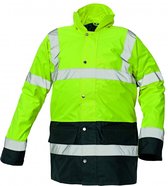 CRV Sefton Signalisatiejas 03010073 - Fluo Geel/Marine - 3XL