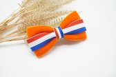 Haarstrik Koningsdag - Enkel - Oranje - NLvlag - Haarclip - Bows and Flowers