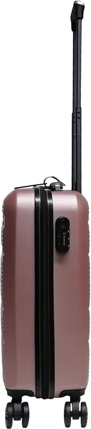 Benzi Lugo Handbagage Koffer - 55 cm - Rosé Goud