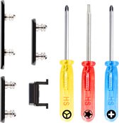 MMOBIEL Complete Knoppenset voor iPhone 13 Pro / 13 Pro Max - Mute Knop - Aan/Uit - Zwart