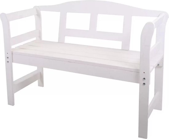 SenS-Line Friesen tuinbank - Hout - Wit
