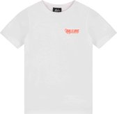 Malelions T-shirt jongen white/peach maat 164