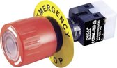 DECA ADA16E6-R22-C10R Noodstopschakelaar 250 V/AC 5 A 2x NC, 2x NO IP65 1 stuk(s)