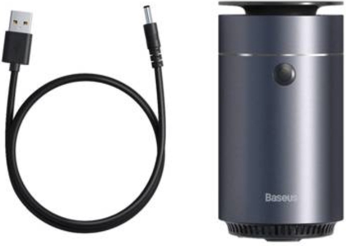 Baseus Auto luchtbevochtiger Time Aromatherapie Machine, 75ml (donkergrijs) DHSG-0G